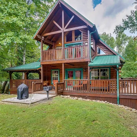 Gatlinburg Getaway Private Hot Tub And Fireplace! Exterior foto